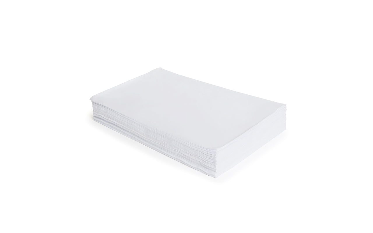 WHITE COTTON CLOTHS PACK OF 50 40×40 1