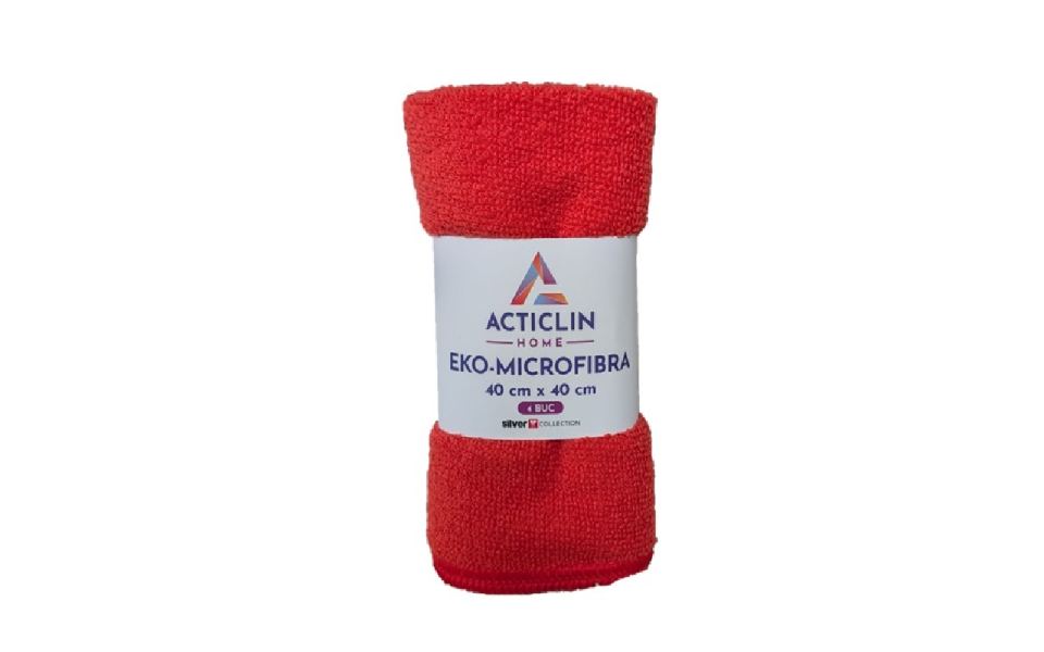 MICROFIBER CLOTH 160 GR/M2 40×40, 1 PIECE PER COLOR/ 4 PIECES PER PACK