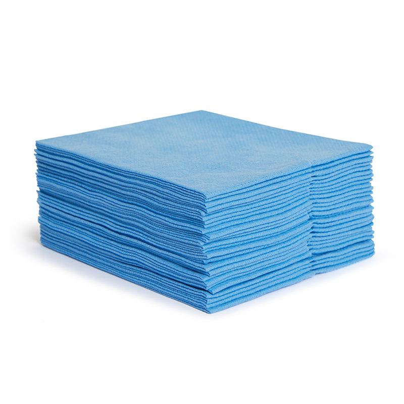 BUNTCLEAN PACKAGE 35 PCS Z-FOLDED/SET -BLUE
