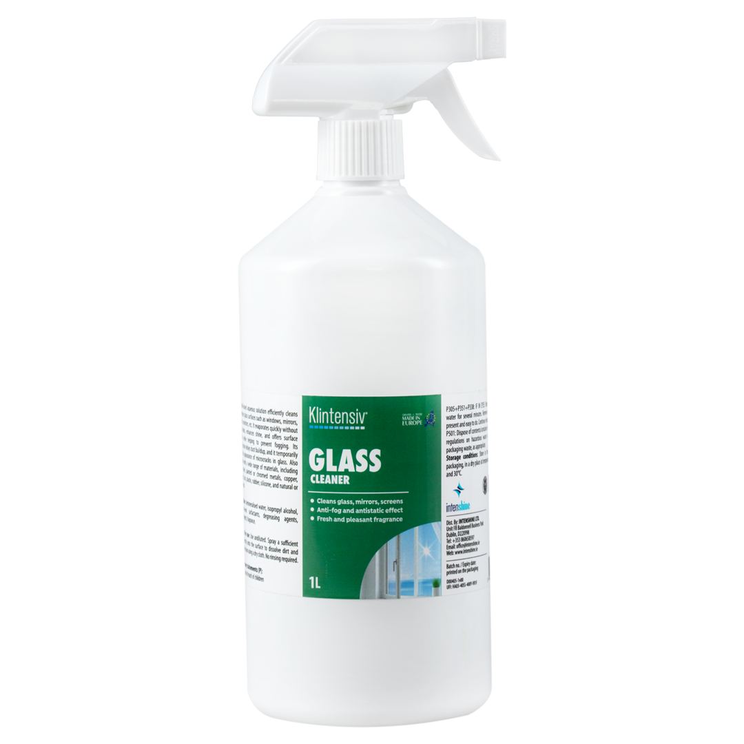 GLASS & MIRROR CLEANER – ANTI-STREAK, ANTI-FOG, CRYSTAL SHINE (B2B VALUE)