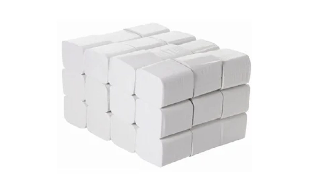 V-FOLD TOILET PAPER ESENTIS 200 SHEETS, 40 PACKS/BOX 1