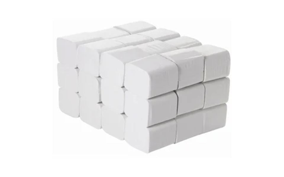 V-FOLD TOILET PAPER ESENTIS 200 SHEETS, 40 PACKS/BOX