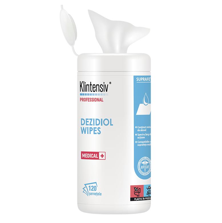 DEZIDIOL WIPES TP2 – DISINFECTANT WET WIPES FOR SURFACES, 120 PCS.
