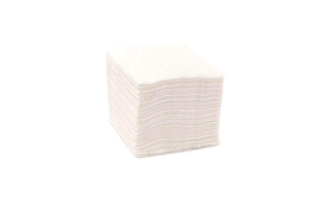 HYGIENE PLUS SOFT NAPKINS 33*33 2 LAYERS 250/PACK WHITE 1