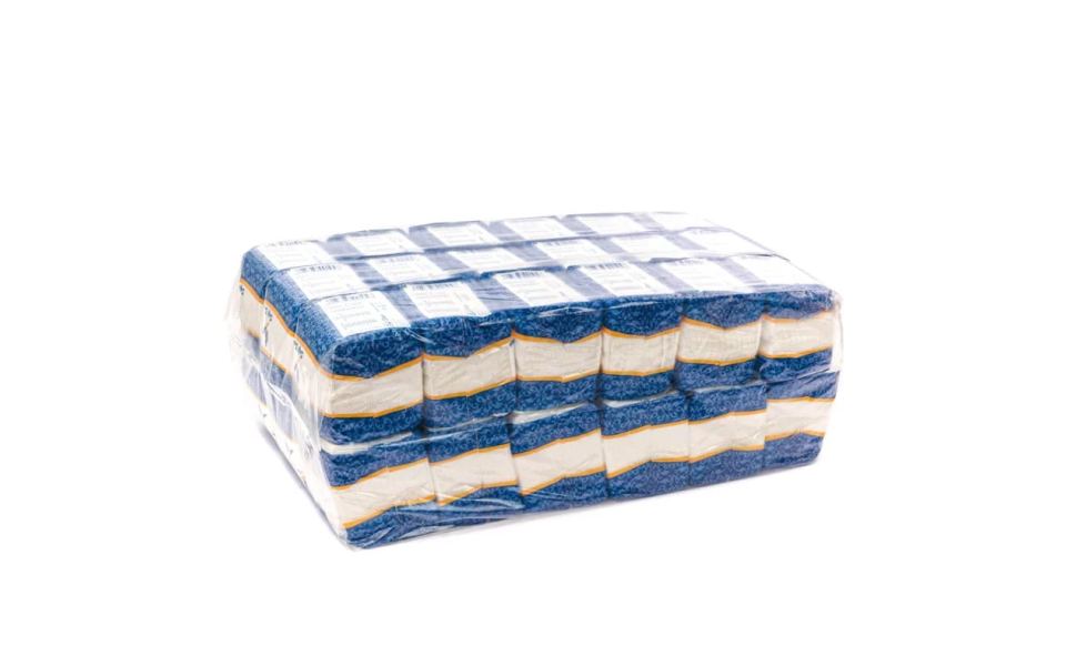 WHITE TABLE NAPKINS, 1 PLY, 25×25 CM, 100 PCS/PACK, 36 PACKS/BOX