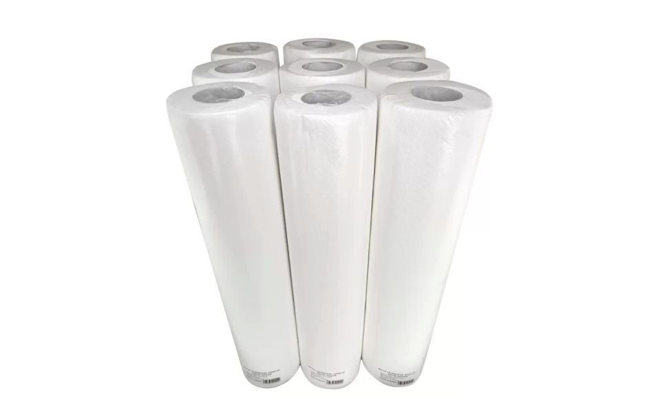PAPER SHEET ROLLS 60CMX800GR, 2 LAYERS, 9 ROLLS/BOX