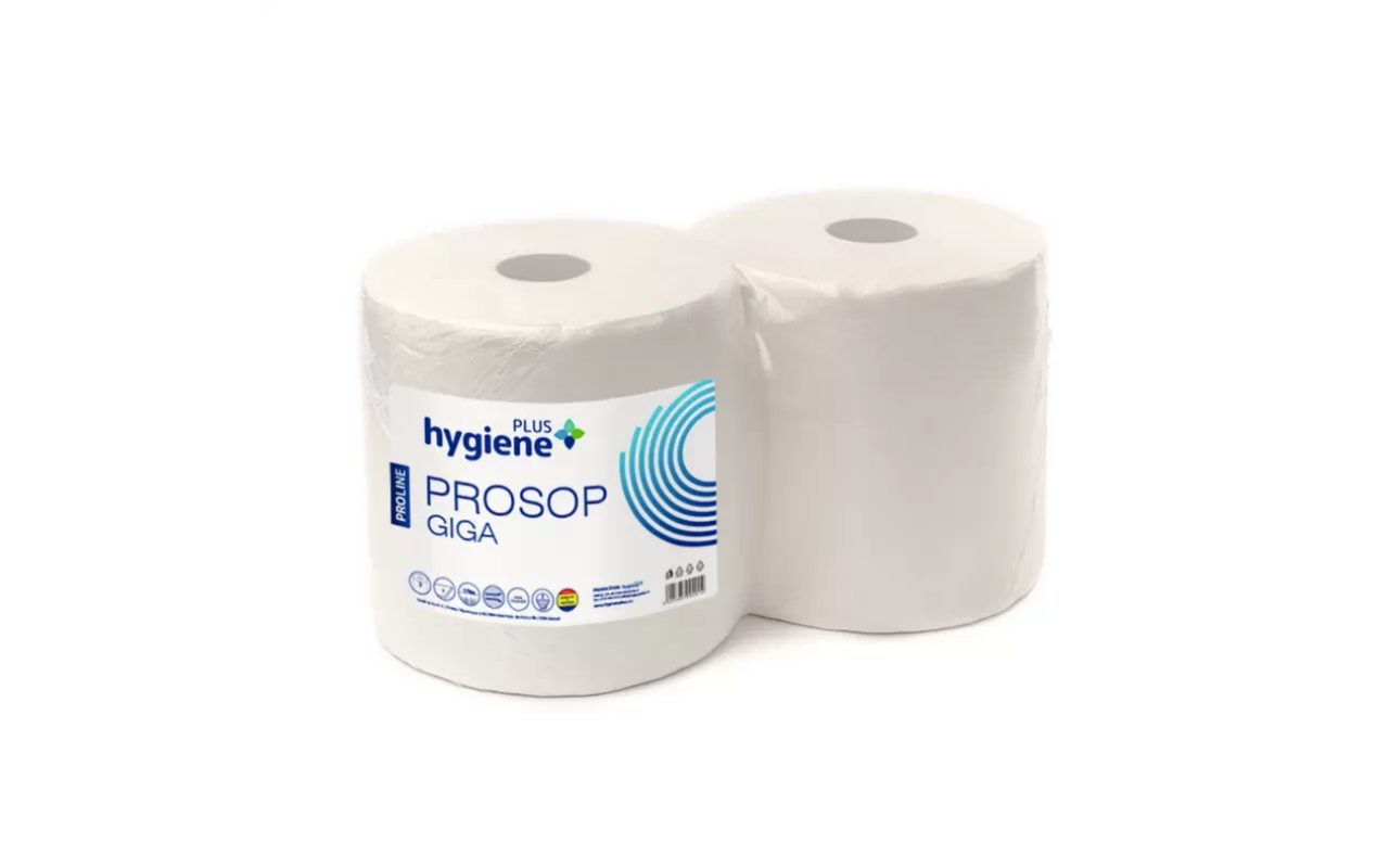 PROLINE GIGA CELLULOSE PAPER TOWELS, 2 PLY, 170M, 2 ROLLS 1