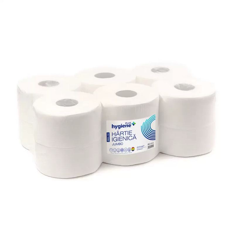 PROLINE JUMBO CELLULOSE TOILET PAPER, 2 PLY, 100M, 12 ROLLS