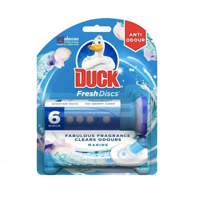 DUCK FRESH DISCS MARINE TOILET AIR FRESHENER, 6 DISCS
