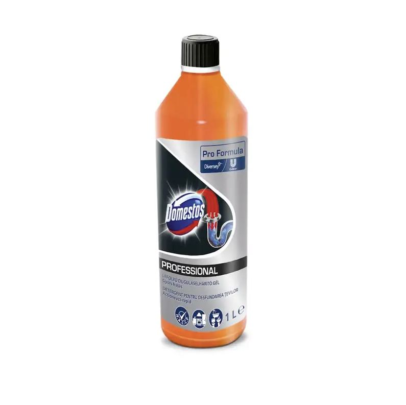 DOMESTOS PROFESSIONAL PIPE UNBLOCKING GEL, 1L