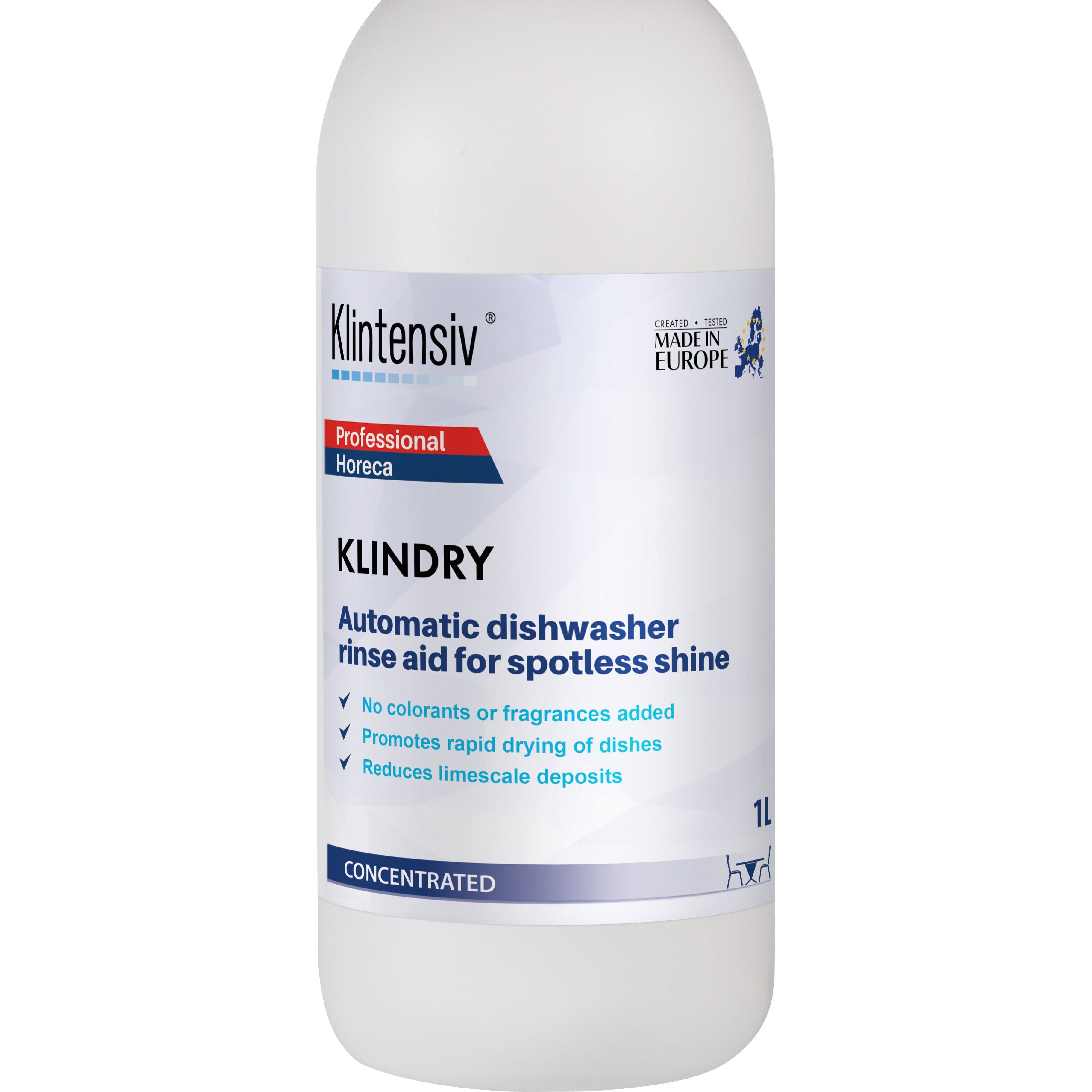 KLINDRY PROFESSIONAL – AUTOMATIC DISHWASH RINSE ADDITIVE