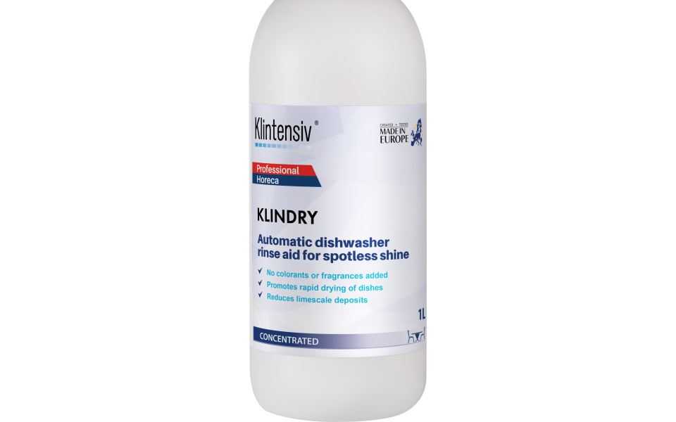 KLINDRY PROFESSIONAL – AUTOMATIC DISHWASH RINSE ADDITIVE