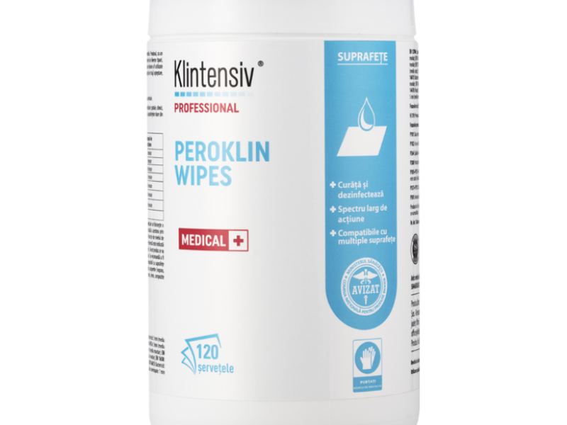 PEROKLIN WIPES – SURFACE DISINFECTING WET WIPES