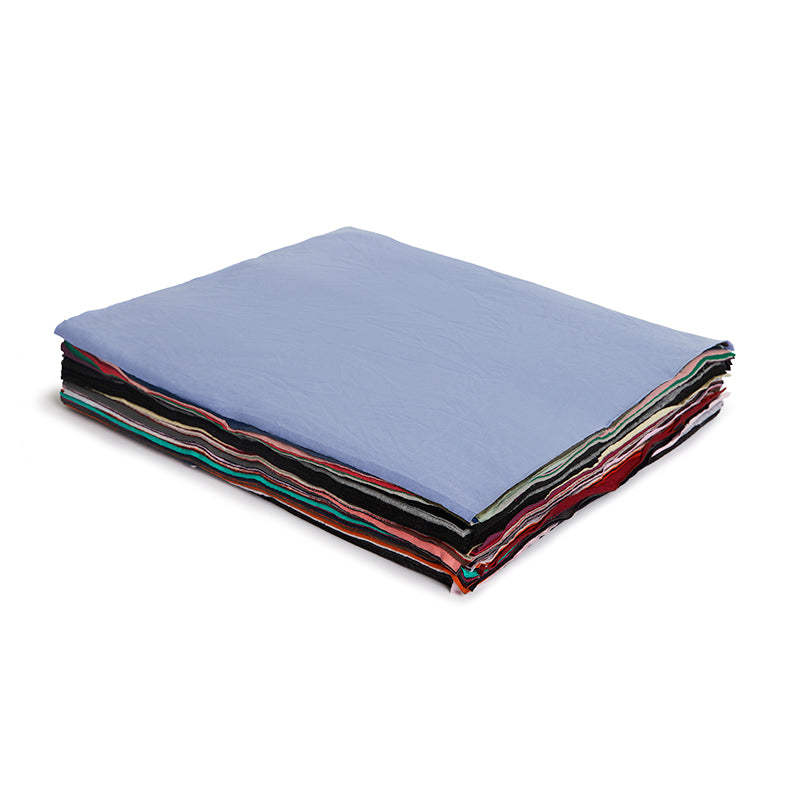 COLORED COTTON WIPES PACK OF 100 PCS 30×40