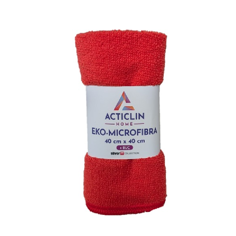 MICROFIBER CLOTH 160 GR/M2 40×40, 1 PIECE PER COLOR/ 4 PIECES PER PACK