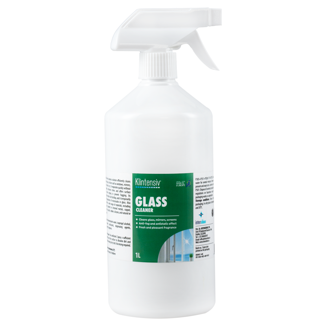 GLASS & MIRROR CLEANER – ANTI-STREAK, ANTI-FOG, CRYSTAL SHINE (B2B VALUE)