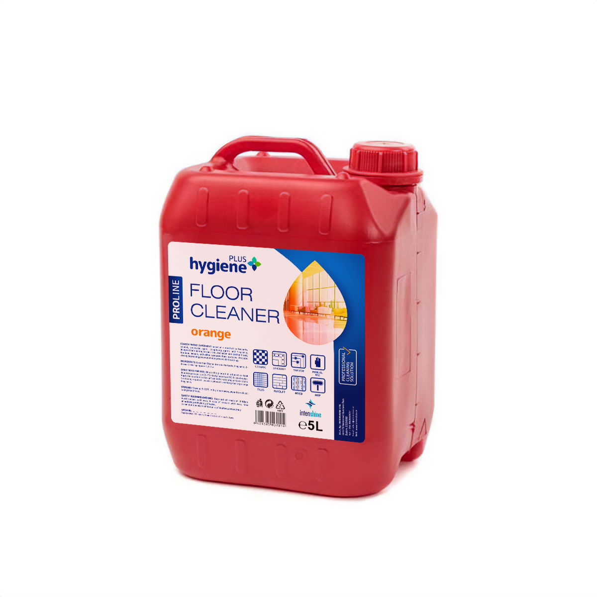 PROLINE ORANGE FLOOR CLEANER, 5L