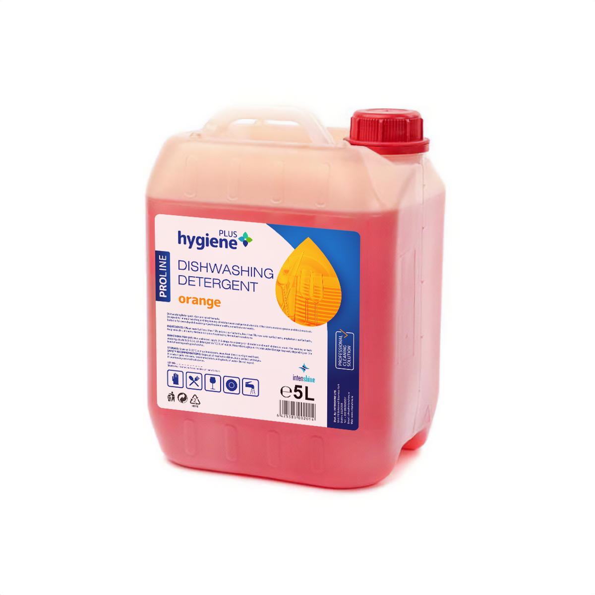 PROLINE ORANGE DISHWASHING DETERGENT, 5L