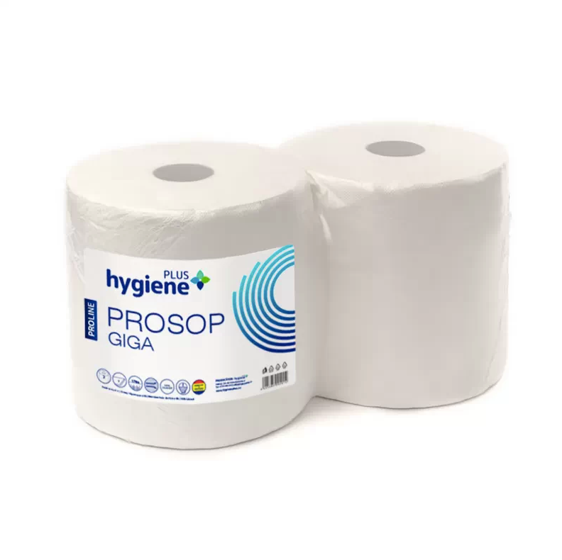 PROLINE GIGA CELLULOSE PAPER TOWELS, 2 PLY, 170M, 2 ROLLS