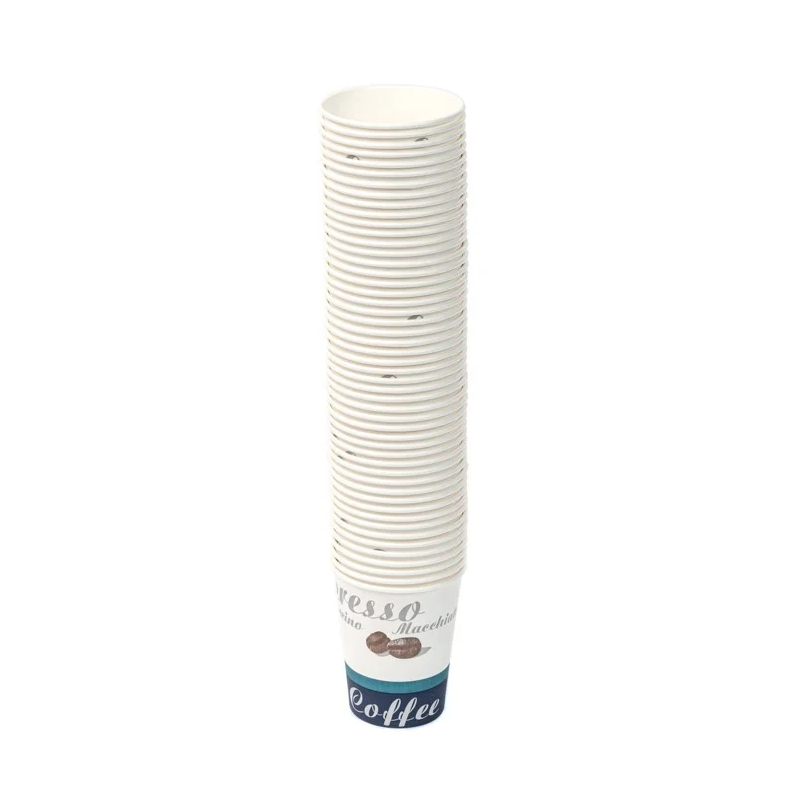 8 OZ CARDBOARD CUP 50PCS/SET
