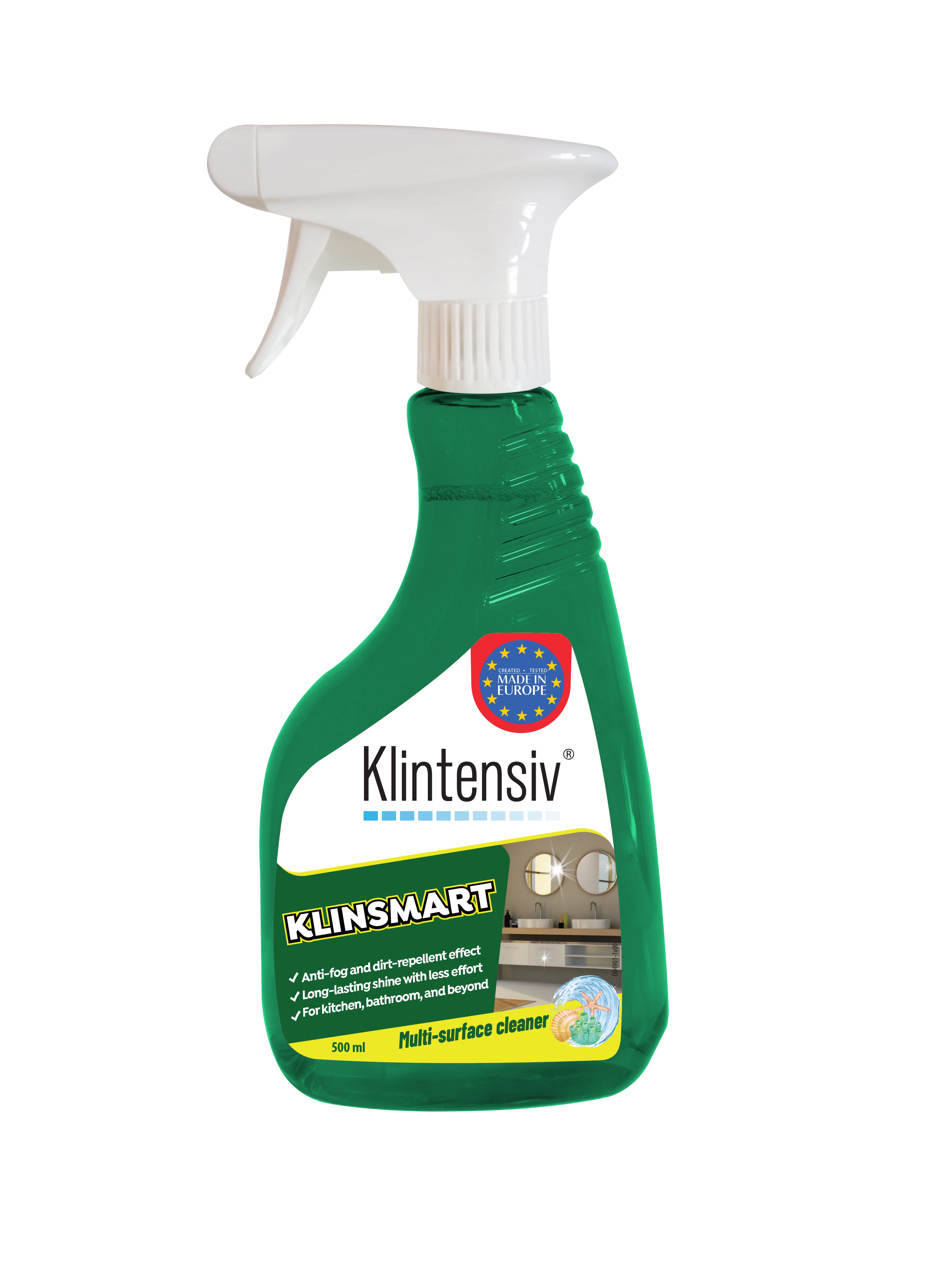 KLINSMART – MULTI-SURFACE DIRT-REPELLENT CLEANING SOLUTION